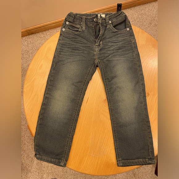 Hudson Bay kids blue jeans size 4 - Picture 1 of 4